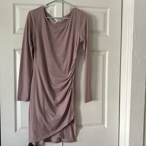 Nordstrom- Lavender long sleeve mini dress